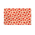 Cute Tomato Pattern Print Polyester Flag