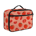 Cute Tomato Pattern Print Portable Lunch Bag