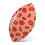 Cute Tomato Pattern Print Rugby Ball