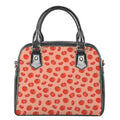 Cute Tomato Pattern Print Shoulder Handbag