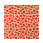 Cute Tomato Pattern Print Silk Bandana