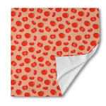 Cute Tomato Pattern Print Silk Bandana