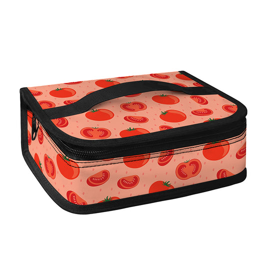 Cute Tomato Pattern Print Small Lunch Bag