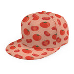 Cute Tomato Pattern Print Snapback Cap