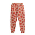 Cute Tomato Pattern Print Sweatpants