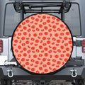 Cute Tomato Pattern Print Tire Cover