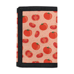 Cute Tomato Pattern Print Trifold Wallet