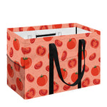 Cute Tomato Pattern Print Utility Tote Bag