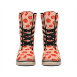 Cute Tomato Pattern Print Winter Boots