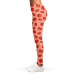 Cute Tomato Pattern Print Women's Leggings