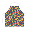 Cute Tropical Fruits Pattern Print Adjustable Apron