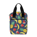 Cute Tropical Fruits Pattern Print Bible Tote Bag