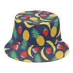 Cute Tropical Fruits Pattern Print Bucket Hat