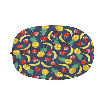 Cute Tropical Fruits Pattern Print Car Side Mirror Covers