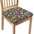 Cute Tropical Fruits Pattern Print Chair Cushion Cover