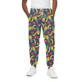 Cute Tropical Fruits Pattern Print Cotton Sweatpants