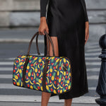 Cute Tropical Fruits Pattern Print Duffle Bag