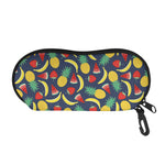 Cute Tropical Fruits Pattern Print Glasses Case