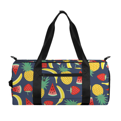 Cute Tropical Fruits Pattern Print Gym Bag