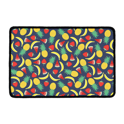 Cute Tropical Fruits Pattern Print Kitchen Mat
