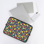 Cute Tropical Fruits Pattern Print Laptop Sleeve
