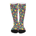 Cute Tropical Fruits Pattern Print Long Socks