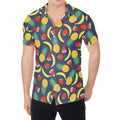 Cute Tropical Fruits Pattern Print Men's Shirt