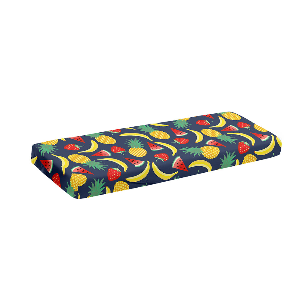 Cute Tropical Fruits Pattern Print Piano Keyboard Cover