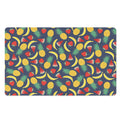 Cute Tropical Fruits Pattern Print Polyester Doormat