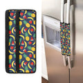 Cute Tropical Fruits Pattern Print Refrigerator Handle Covers