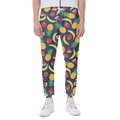 Cute Tropical Fruits Pattern Print Joggers