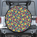 Cute Tropical Fruits Pattern Print Tire Cover
