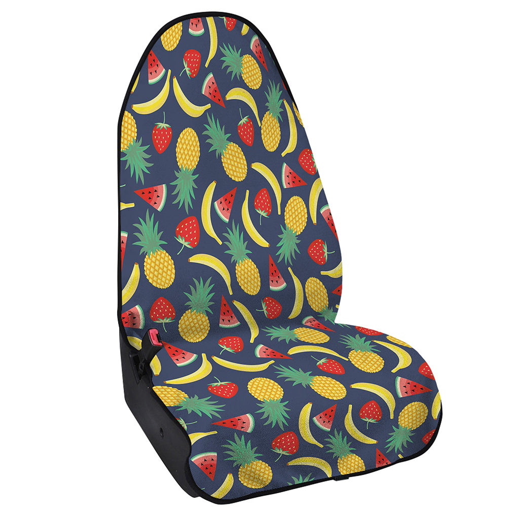 Cute Tropical Fruits Pattern Print Waterproof Car Seat Cover
