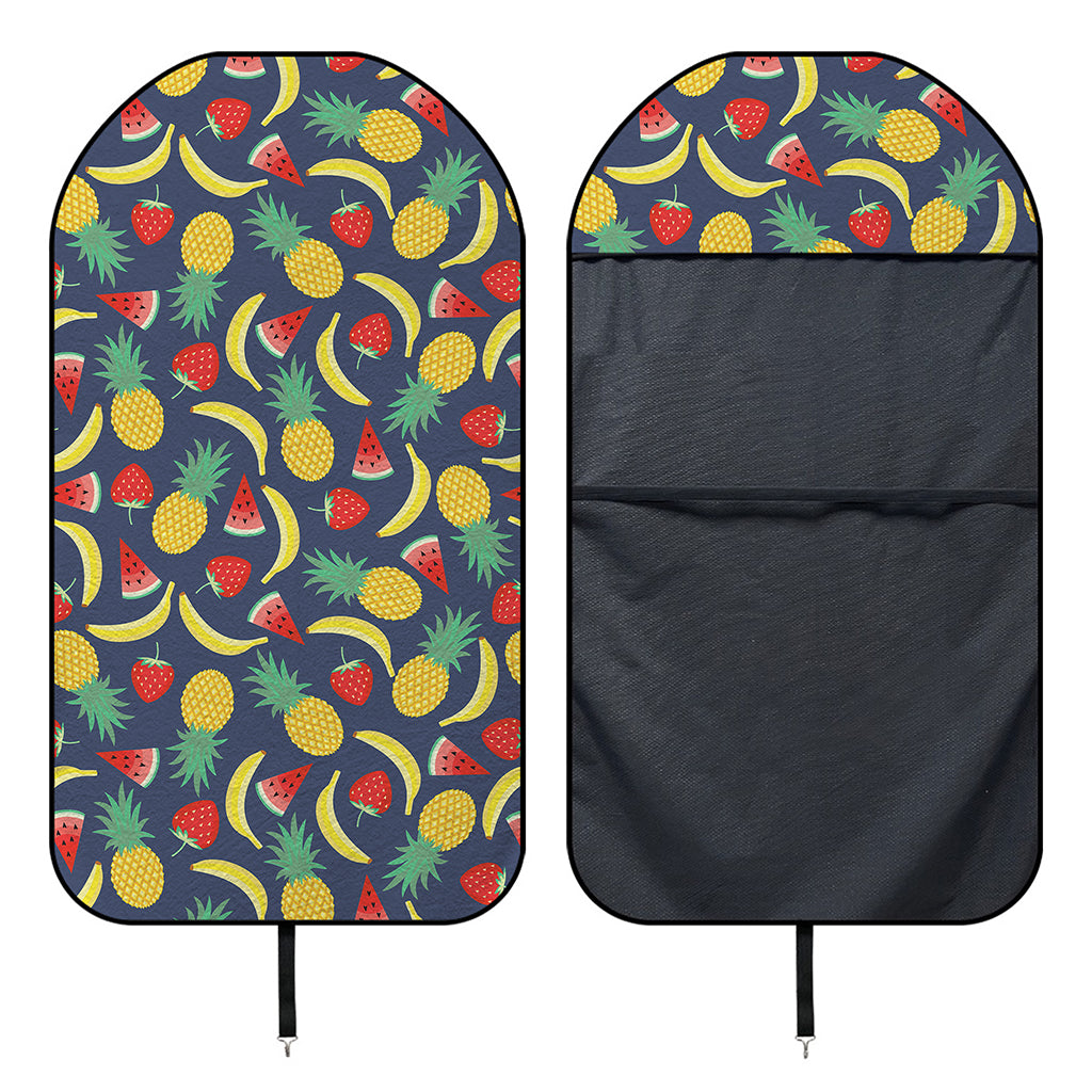 Cute Tropical Fruits Pattern Print Waterproof Car Seat Cover