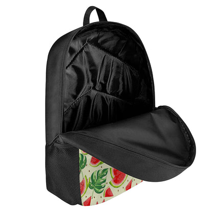Cute Tropical Watermelon Pattern Print 17 Inch Backpack