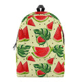 Cute Tropical Watermelon Pattern Print School Backpack