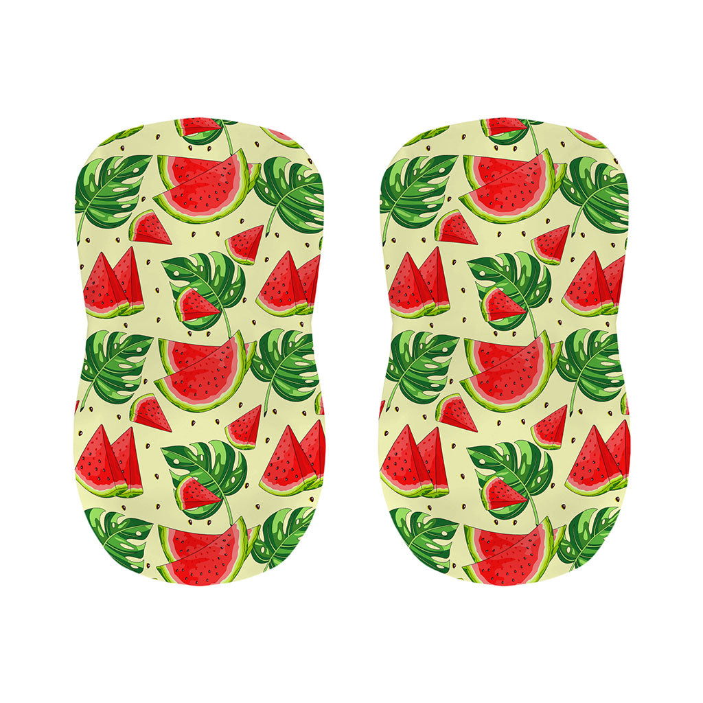 Cute Tropical Watermelon Pattern Print Bar Stool Covers