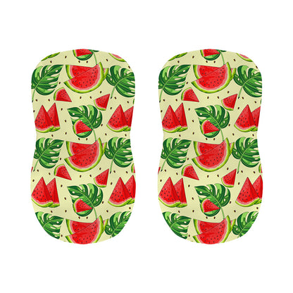 Cute Tropical Watermelon Pattern Print Bar Stool Covers