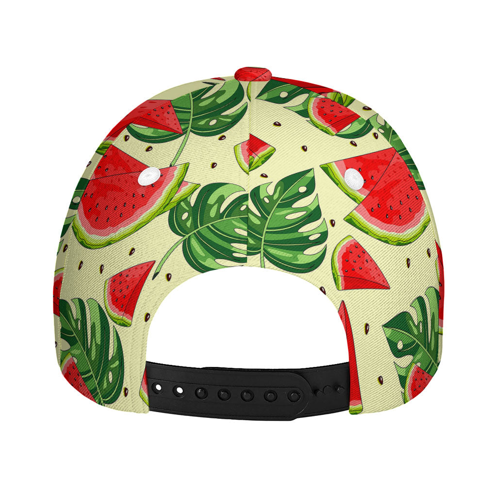 Cute Tropical Watermelon Pattern Print Baseball Cap