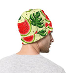 Cute Tropical Watermelon Pattern Print Beanie