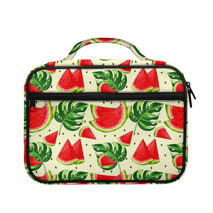Cute Tropical Watermelon Pattern Print Briefcase Bible Bag