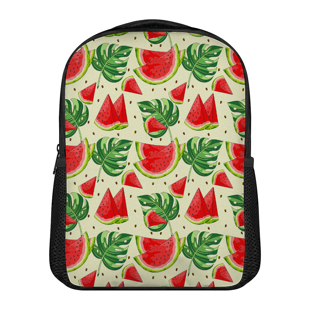 Cute Tropical Watermelon Pattern Print Casual Backpack