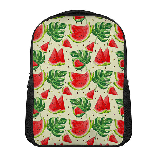 Cute Tropical Watermelon Pattern Print Casual Backpack