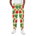 Cute Tropical Watermelon Pattern Print Cotton Sweatpants