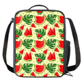 Cute Tropical Watermelon Pattern Print Crossbody Lunch Bag