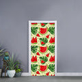 Cute Tropical Watermelon Pattern Print Door Sticker
