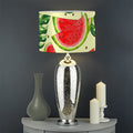 Cute Tropical Watermelon Pattern Print Drum Lamp Shade