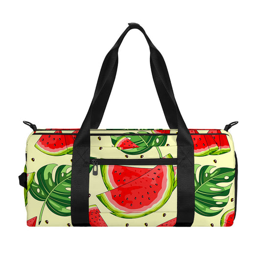Cute Tropical Watermelon Pattern Print Gym Bag