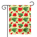 Cute Tropical Watermelon Pattern Print House Flag
