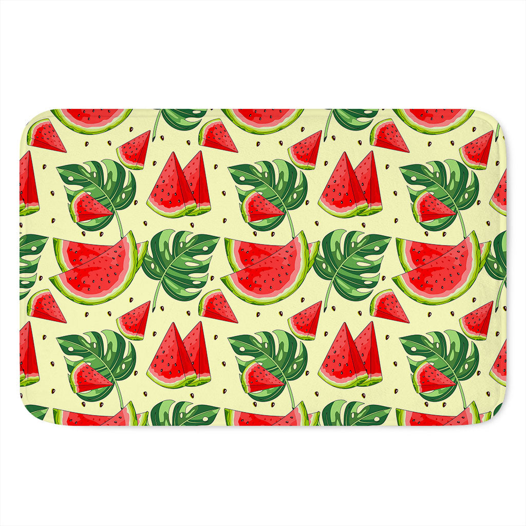 Cute Tropical Watermelon Pattern Print Indoor Door Mat